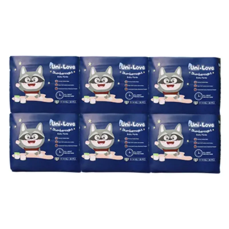 Uni-Love Slumbernight Baby Pants — Large, 6 Packs — the product compared on this page